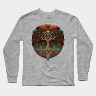 Tree of Life - Designs for a Green Future Long Sleeve T-Shirt